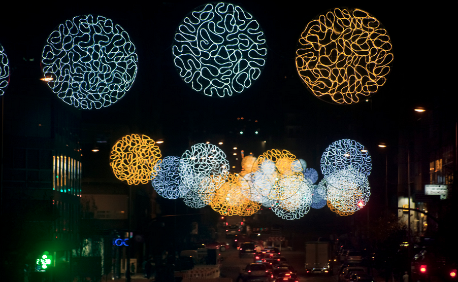 Luces de Navidad en Vigo 2024